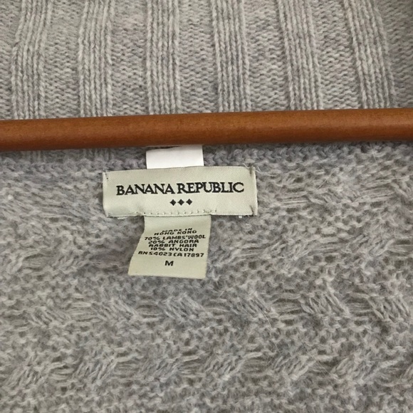gray Banana Republic knit cardigan - Picture 4 of 4